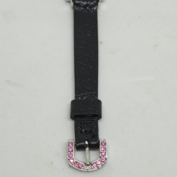 Victoria Wieck Beverly Hills B2521/A Women's 15mm Pink Crystal Square Watch - Picture 9 of 11